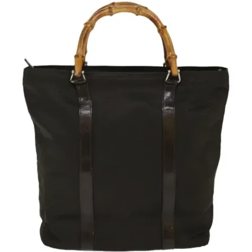 Pre-owned Canvas handbags , ONE SIZE - Brown - Modalova