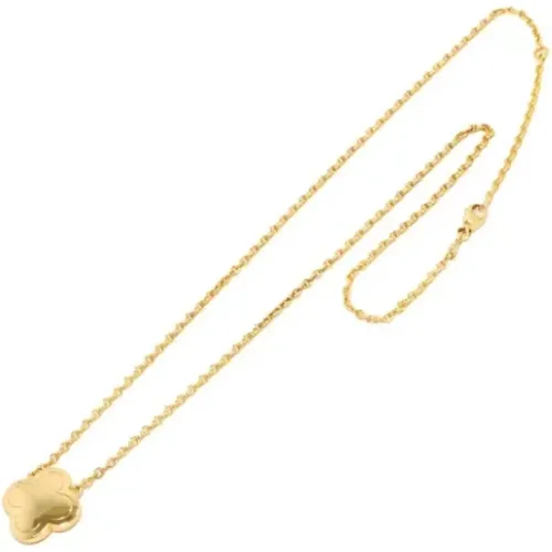 Pre-owned Gold necklaces , female, Sizes: ONE SIZE - Van Cleef & Arpels Pre-owned - Modalova