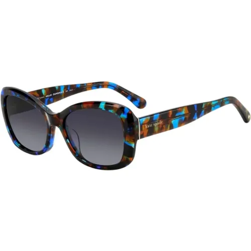 Schwarze Acetat Damen Sonnenbrille - Kate Spade - Modalova