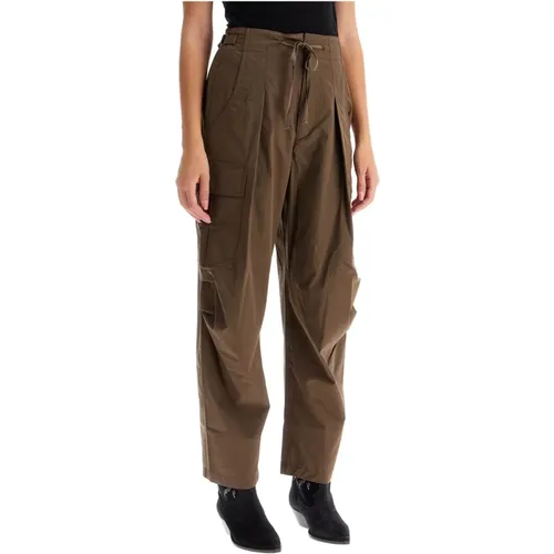 Cargohose mit Verstellbarer Taille , Damen, Größe: 2XS - Isabel Marant Étoile - Modalova