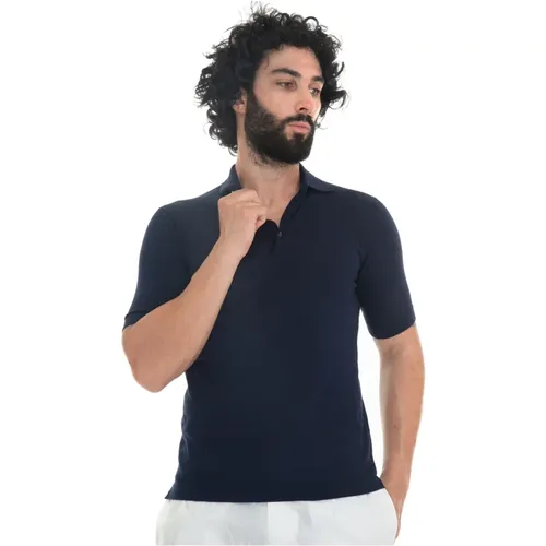 Slim Fit Polo Shirt , Herren, Größe: S - Hindustrie - Modalova