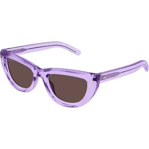 Elegant Cat Eye Sunglasses Gg1521S , unisex, Sizes: 51 MM - Gucci - Modalova
