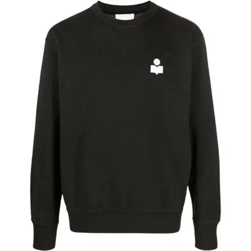 Mike /Ecru Sweatshirt , male, Sizes: L, XL - Isabel marant - Modalova