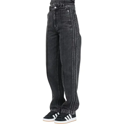 Premium Essentials Schwarze Damenjeans - adidas Originals - Modalova