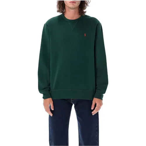 Dark Crewneck Sweatshirt for Men , male, Sizes: XL - Ralph Lauren - Modalova