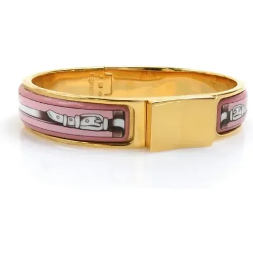 Pre-owned Rose Gold bracelets , female, Sizes: ONE SIZE - Hermès Vintage - Modalova