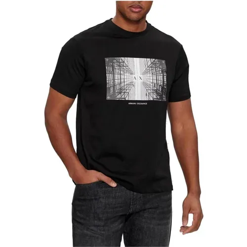 T-Shirts , Herren, Größe: XL - Armani Exchange - Modalova