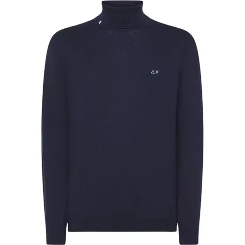 Weicher Strick Rollkragenpullover - Sun68 - Modalova