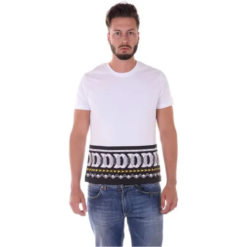 Jersey Baumwoll-Sweatshirt , Herren, Größe: S - Versace Jeans Couture - Modalova