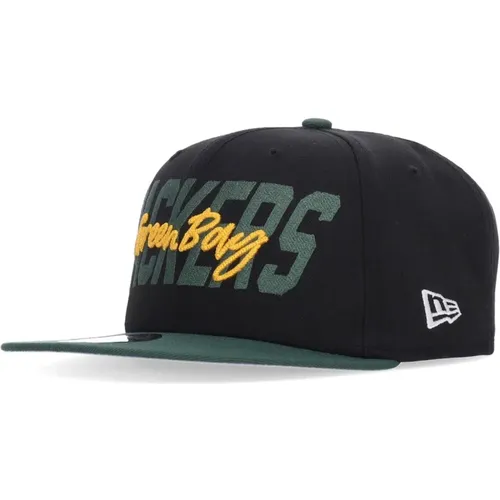 Green Bay Packers Flat Visor Cap , unisex, Sizes: S/M, M/L - new era - Modalova