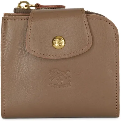 Wallets Cardholders , female, Sizes: ONE SIZE - Il Bisonte - Modalova