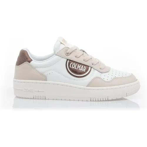 Weiße Sneakers Austin Classic Stil , Damen, Größe: 36 EU - Colmar - Modalova