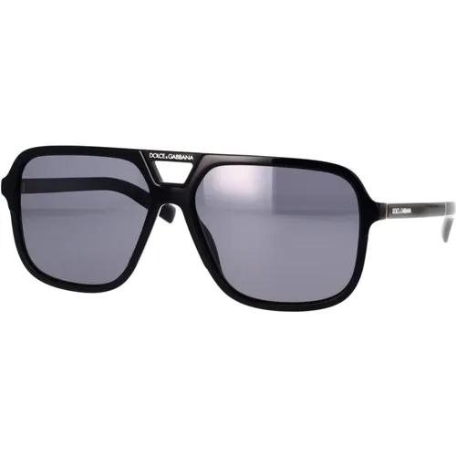 Square Polarized Sunglasses Dg4354 193481 , unisex, Sizes: 61 MM - Dolce & Gabbana - Modalova
