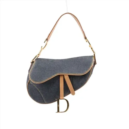 Pre-owned Denim handbags , female, Sizes: ONE SIZE - Dior Vintage - Modalova