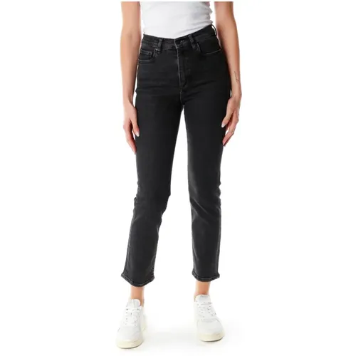 Straight Fit Jeans mit hoher Leibhöhe , Damen, Größe: W26 L30 - ARMEDANGELS - Modalova