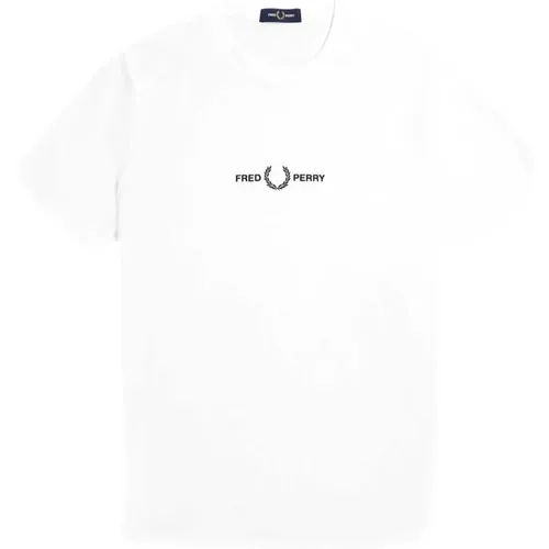 Fp Besticktes T-Shirt Fred Perry - Fred Perry - Modalova