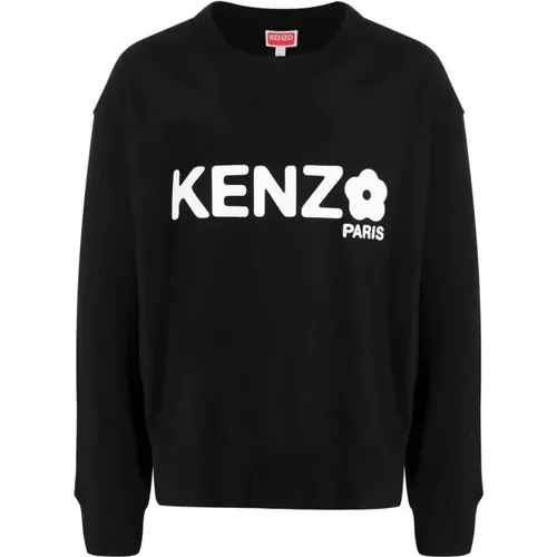 Schwarzer Sweatshirt Herrenmode,Sweatshirts - Kenzo - Modalova
