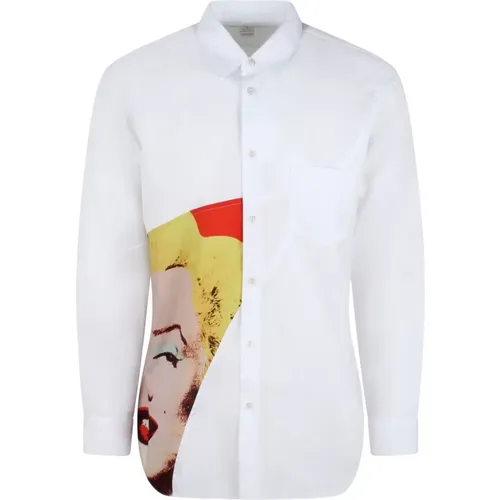 Andy Warhol Shirt , male, Sizes: L - Comme des Garçons - Modalova