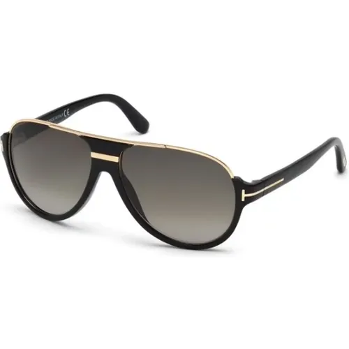 Schwarze Rahmen Damen Sonnenbrille - Tom Ford - Modalova