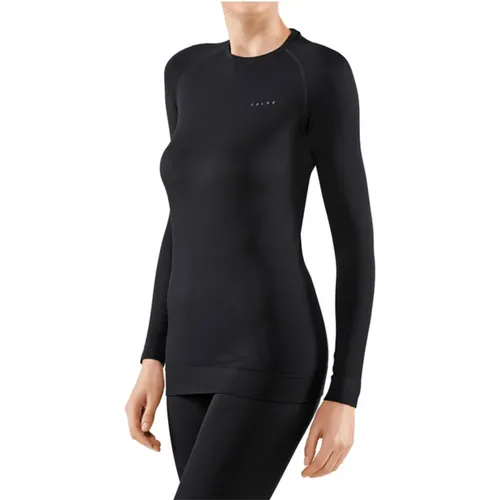 Maximales Mesh-Shirt , Damen, Größe: M - Falke - Modalova