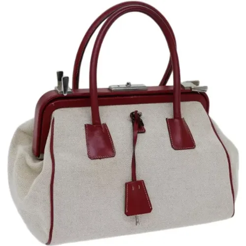 Pre-owned Canvas prada-bags , female, Sizes: ONE SIZE - Prada Vintage - Modalova