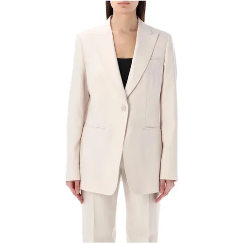 White Avoriaz Blazer Jacket , female, Sizes: M, S - Max Mara - Modalova