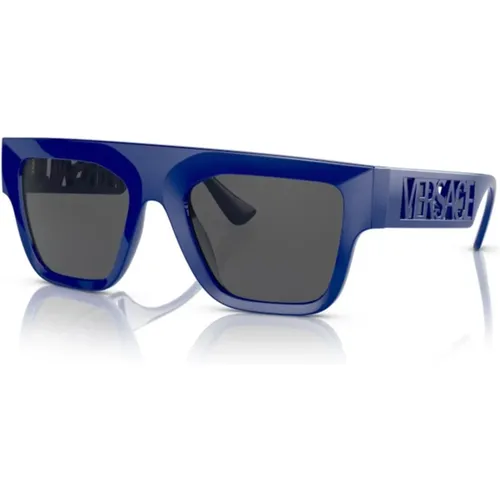Ve4430U Sunglasses , male, Sizes: 53 MM - Versace - Modalova