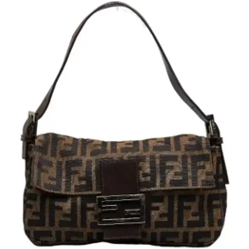 Pre-owned Canvas fendi-bags , female, Sizes: ONE SIZE - Fendi Vintage - Modalova