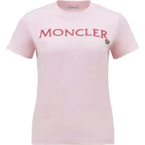 T-Shirts , Damen, Größe: M - Moncler - Modalova