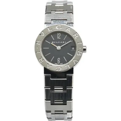 Pre-owned Stainless Steel watches , female, Sizes: ONE SIZE - Bvlgari Vintage - Modalova