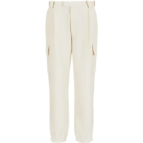 E.armani Exclusive PRE Trousers , male, Sizes: S - Emporio Armani - Modalova