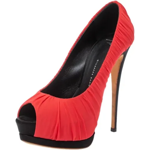 Pre-owned Seide heels - Giuseppe Zanotti Pre-owned - Modalova