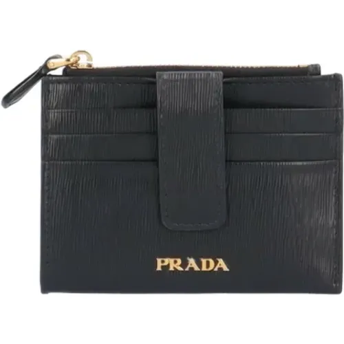 Pre-owned Leather wallets , female, Sizes: ONE SIZE - Prada Vintage - Modalova