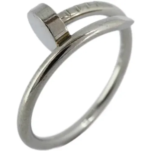 Pre-owned White Gold rings , female, Sizes: ONE SIZE - Cartier Vintage - Modalova