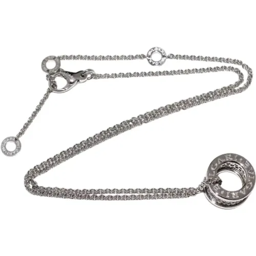 Pre-owned Metal necklaces , female, Sizes: ONE SIZE - Bvlgari Vintage - Modalova