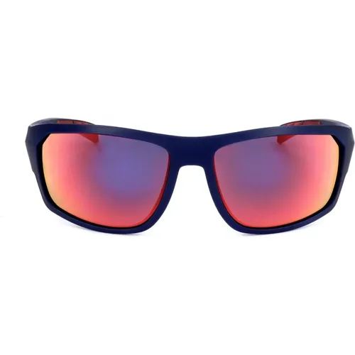 Blau Rote Sonnenbrille , Herren, Größe: ONE Size - Tommy Hilfiger - Modalova