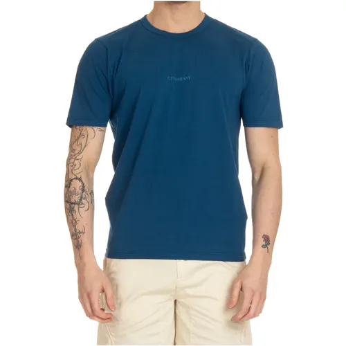 T-Shirts , male, Sizes: XL, L - C.P. Company - Modalova
