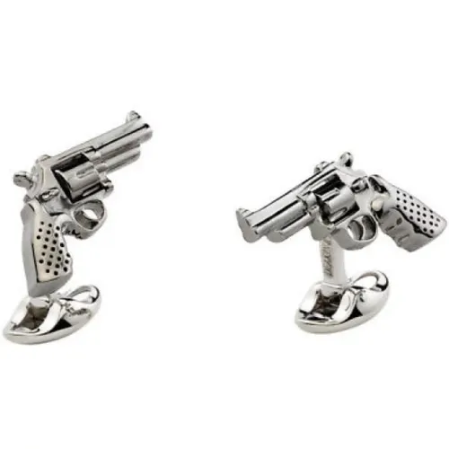 Gun Cufflinks , male, Sizes: ONE SIZE - PS By Paul Smith - Modalova