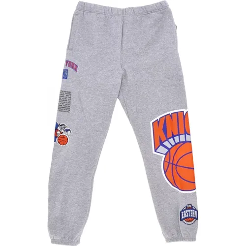 NBA Team Origins Fleece Hose , Herren, Größe: XL - Mitchell & Ness - Modalova