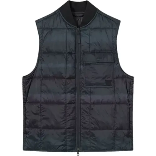 Perez ombre tech sleeveless Vest , male, Sizes: S, M - Wood Wood - Modalova