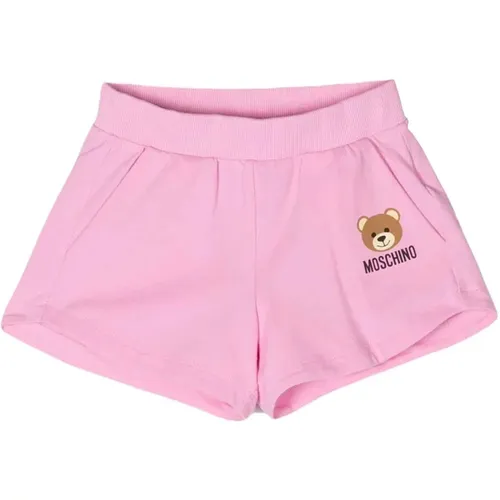 Teddybär-Shorts für Mädchen - Moschino - Modalova