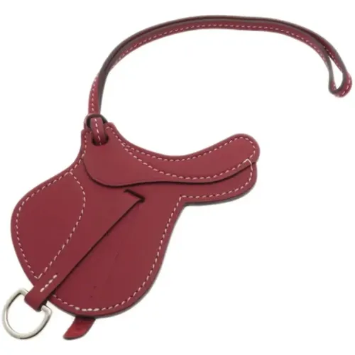 Pre-owned Leather key-holders , female, Sizes: ONE SIZE - Hermès Vintage - Modalova