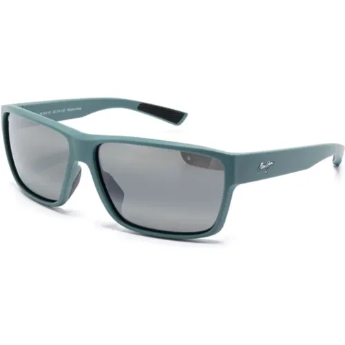 Uila 661-15 Matte Dark Military Sunglasses - Maui Jim - Modalova