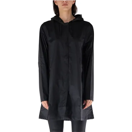 A-Line Jacket , female, Sizes: M - Rains - Modalova