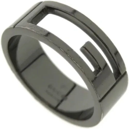 Pre-owned Silver rings , female, Sizes: ONE SIZE - Gucci Vintage - Modalova