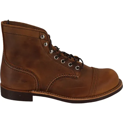 Kupferne Iron Ranger Stiefel , Herren, Größe: 42 EU - Red Wing Shoes - Modalova