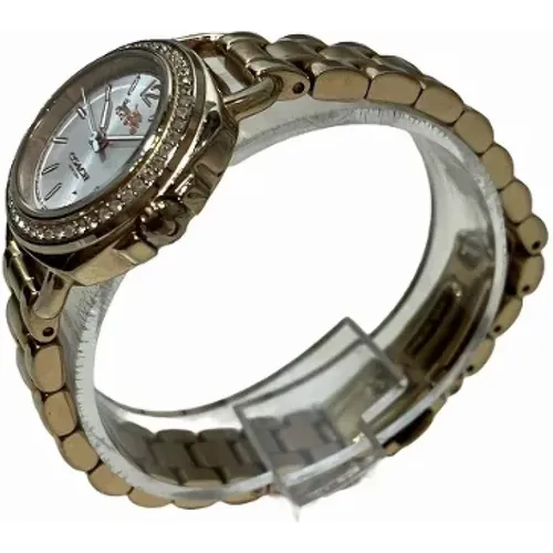 Pre-owned Metal watches , female, Sizes: ONE SIZE - Coach Pre-owned - Modalova