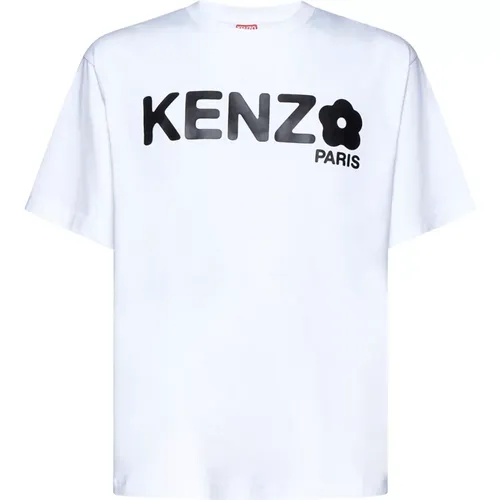 Stilvolle weiße T-Shirts und Polos , Herren, Größe: XL - Kenzo - Modalova