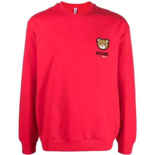 Teddy Bear Sweatshirt , Herren, Größe: XL - Moschino - Modalova