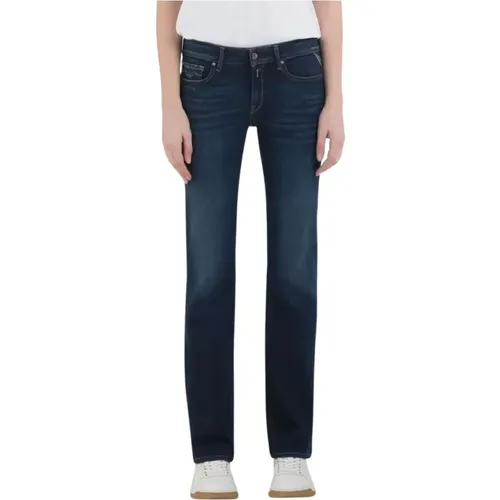 Dunkelblaue Bootcut Jeans Neuer Stil - Replay - Modalova